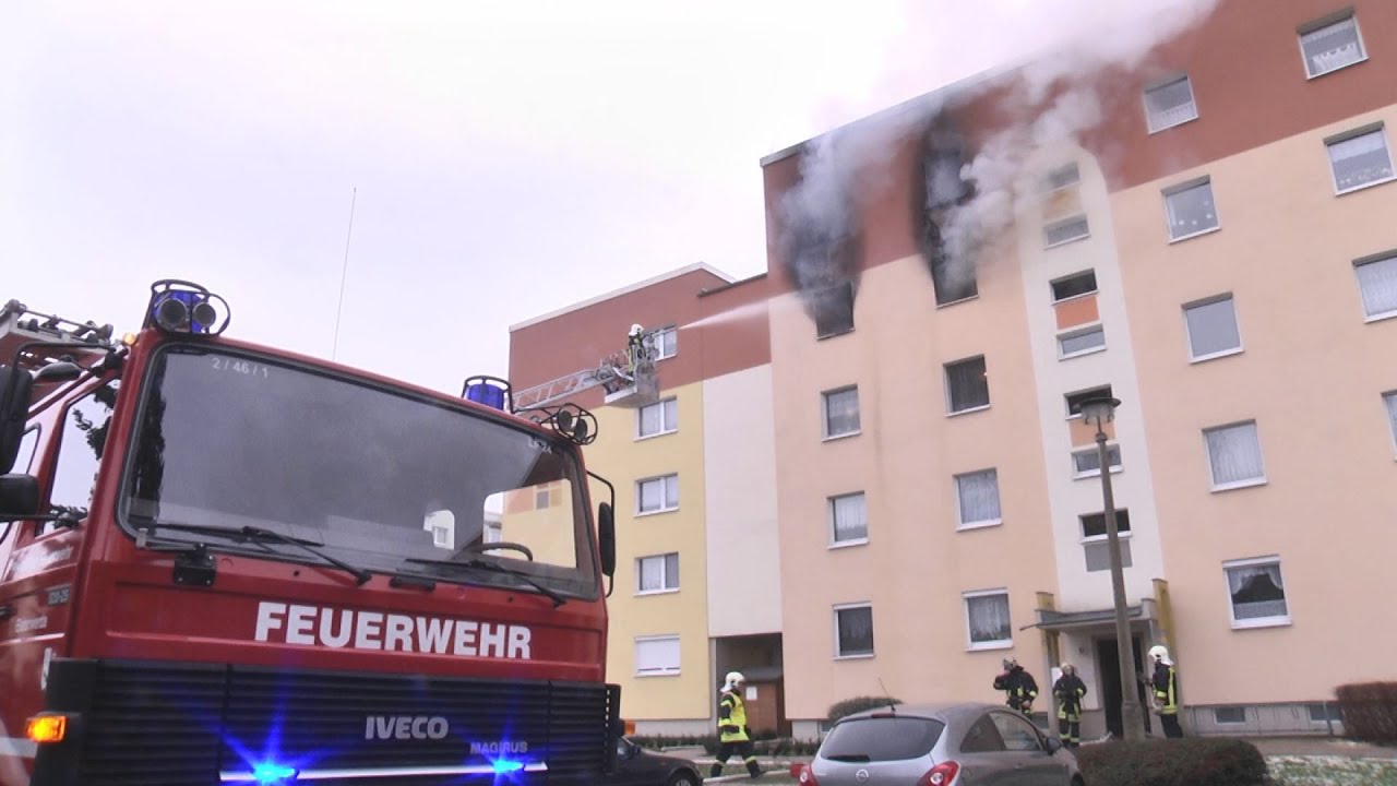 Wohnungsbrand in Elsterwerda