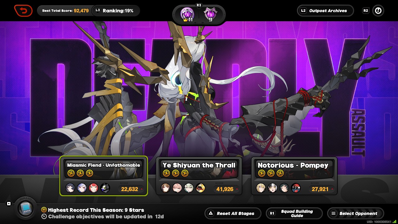 NEW Deadly Assault! | Jane Doe, Ye Shunguang & Evelyn | 9 Star Clear | Zenless Zone Zero ZZZ 2.6