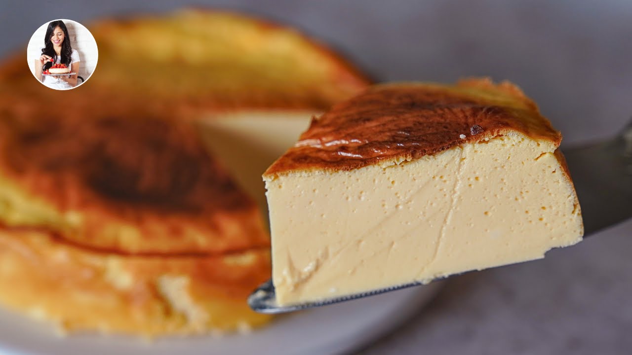 Tarta de Queso Sin Azúcar, Ligera y Cremosa con solo 3 Ingredintes!! | Auxy