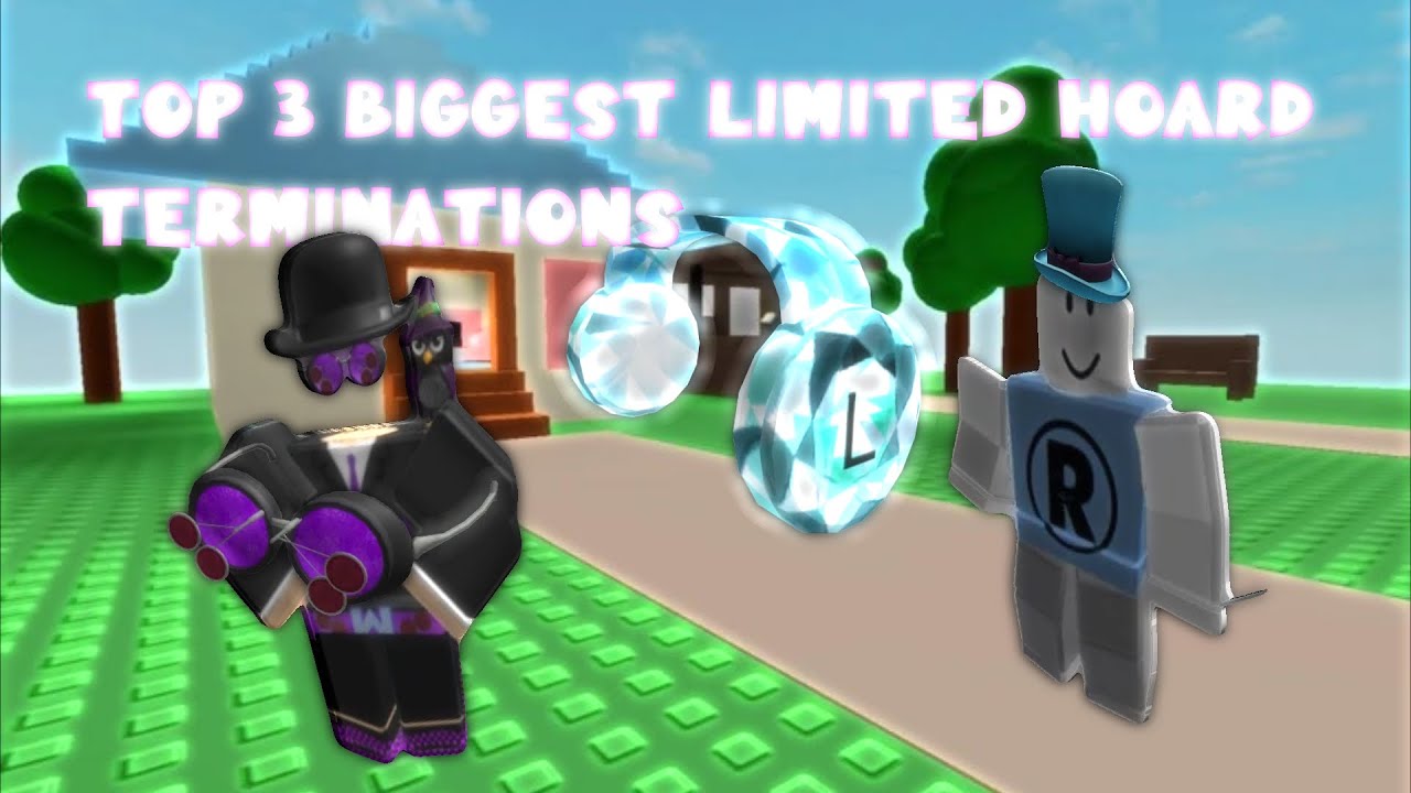 Top 3 Biggest Limited Item Hoard Terminations on all of ROBLOX
