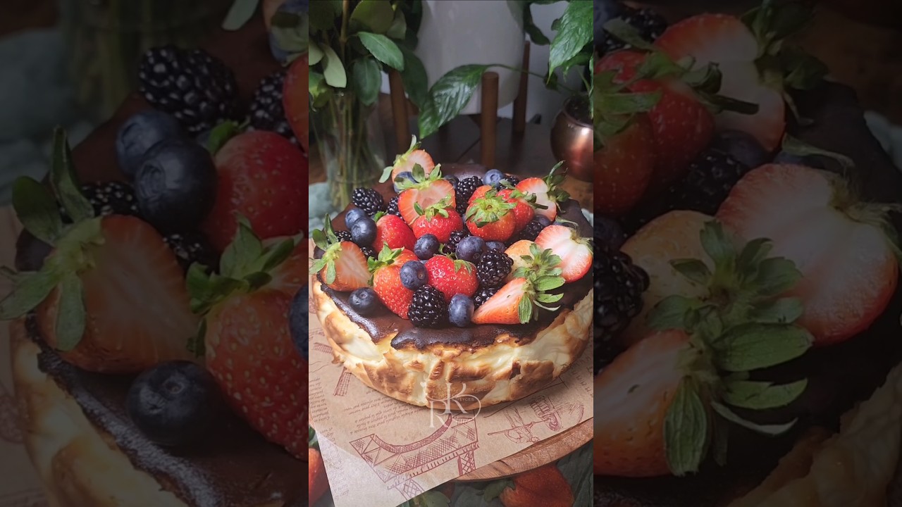 Cheesecake Vasco el Balance perfecto entre un exterior tostado y un centro incre&iacute;blemente cremoso 🧀✨