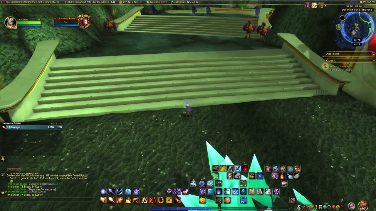 Blutelf + Riese = ??? (WOW Quest) / Blood Elf + Giant = ???