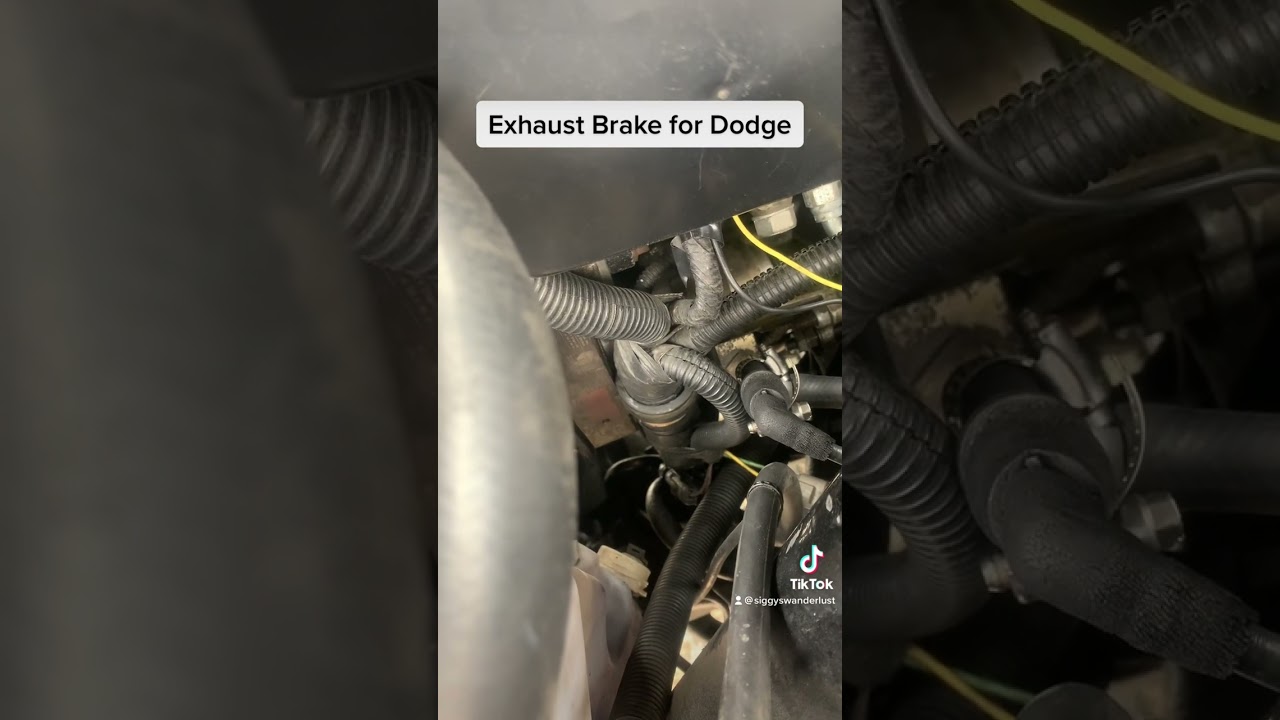 Exhaust Brake Install Part 2 #dieselengine #diesel #cummins #exhaust #bd #dodgeram