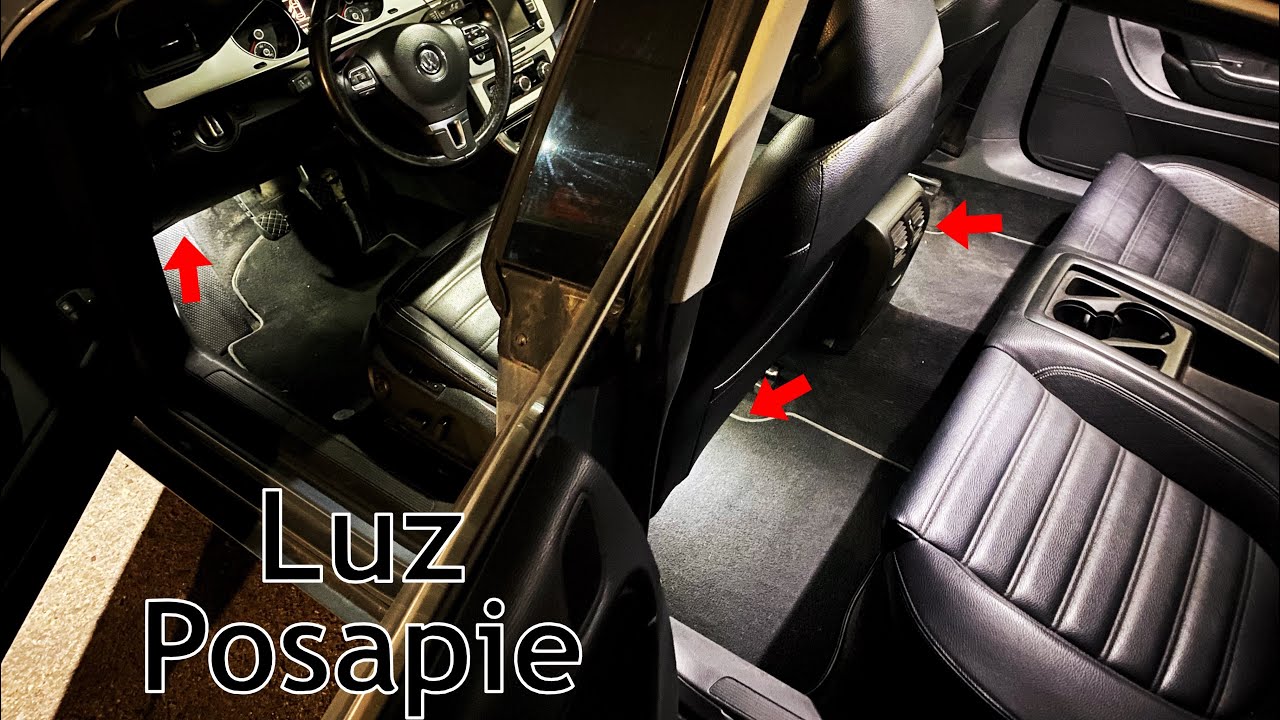 Luz de posapie en Bora / Passat B6 / CC / Tiguan (Footwell Lighting)