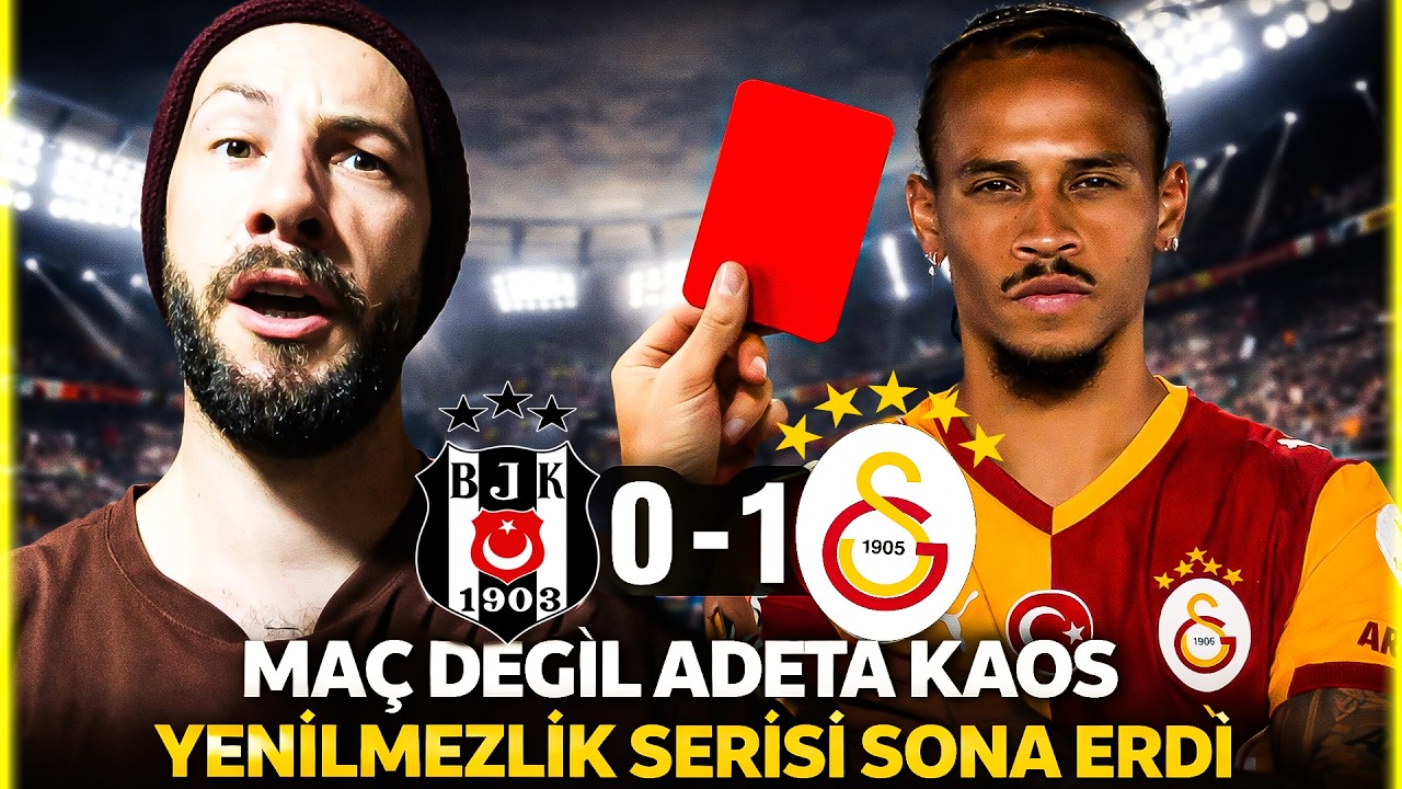 T&Uuml;M &Ouml;NEMLİ ANLARA TEPKİLER VE MA&Ccedil; YORUMU | Beşiktaş v Galatasaray