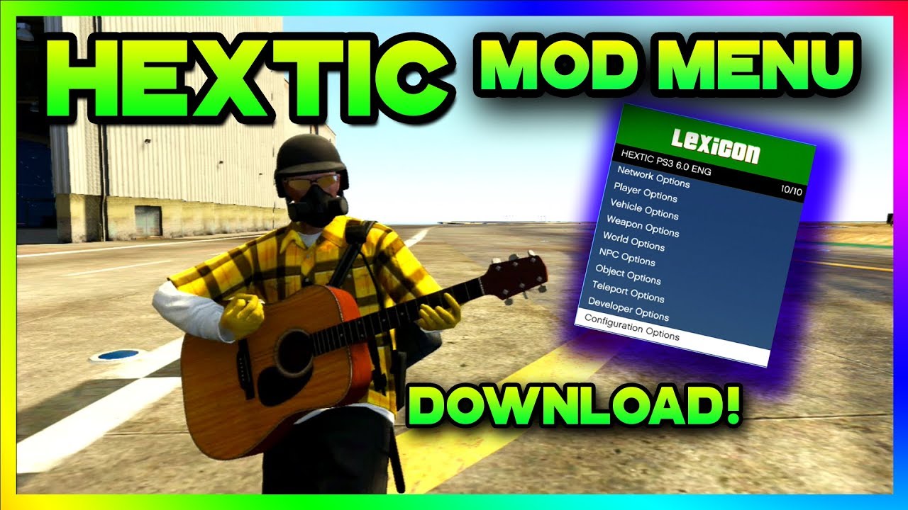 (PS3/GTA 5) Hextic Mod Menu Updated! +Download Hen/Cex/Dex (GTA Mods)