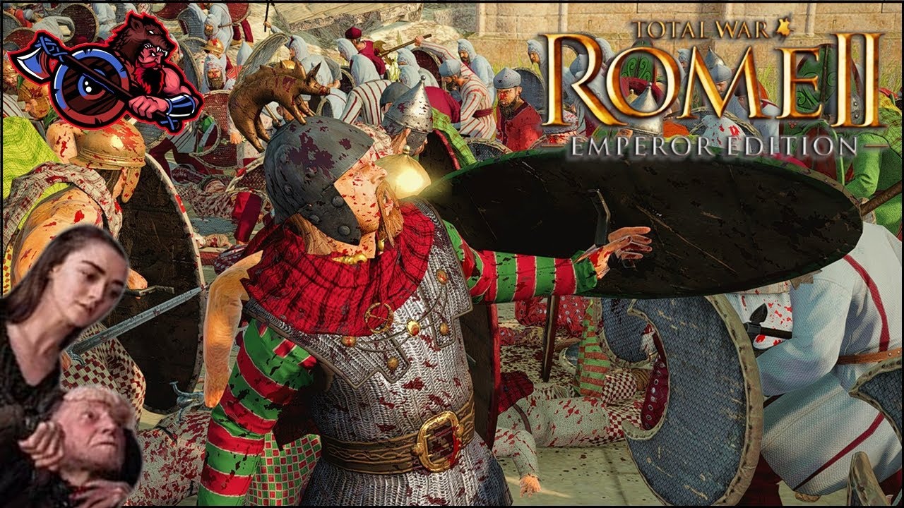 SNEAKY ATTACKS CRUSH AN ARMY!! 3v3-Total War Rome 2 Siege