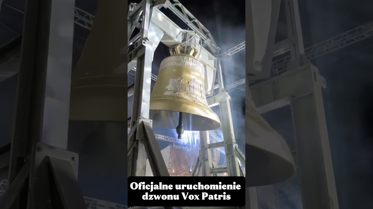 Pierwsze uruchomieni dzwonu Vox Patris w Brazylii #poland #bells #news #sino  #voxpatris #sound