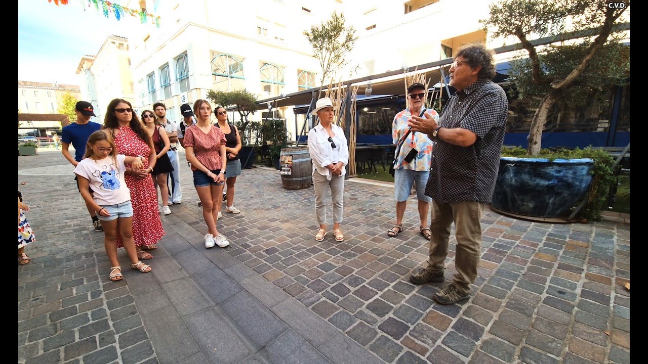 Visite guid&eacute;e de la ville de Draguignan.