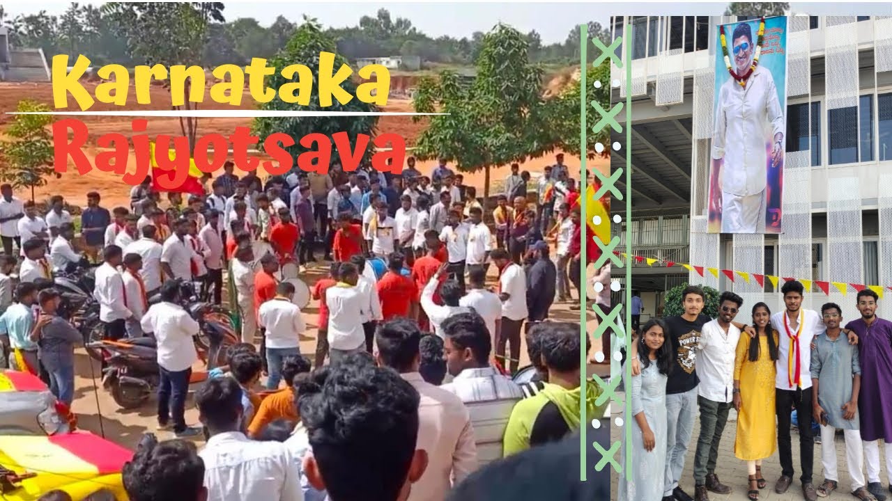 VLOG -14 Karnataka Rajyotsava 2022 - The Most Celebrated State Festivals in India! #cmru #vlog #rnow