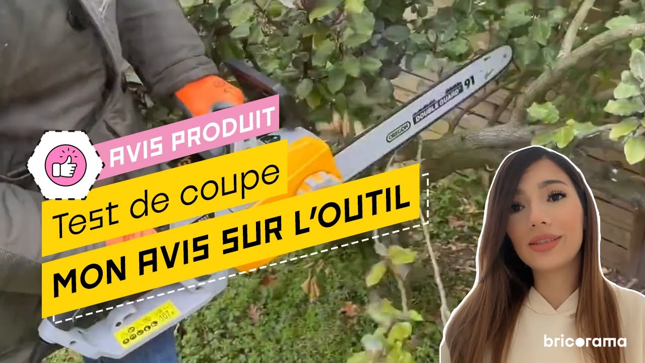 Tron&ccedil;onneuse Bestgreen : Une tron&ccedil;onneuse id&eacute;ale pour les amateurs en bricolage ? Bricorama