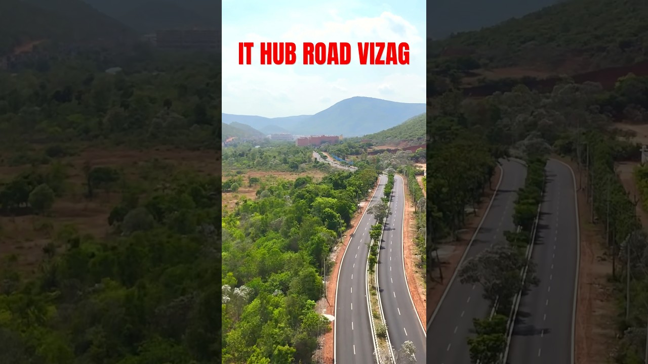 IT Hub Road Vizag #viral #vizag #development #love #india #travel #shorts #road #software #office