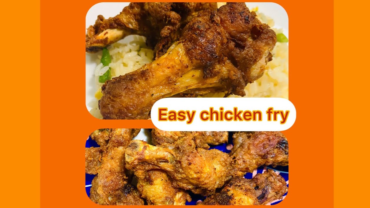 Chicken fry/Easy Fried Chicken recipe/ফ্রাইড চিকেন।