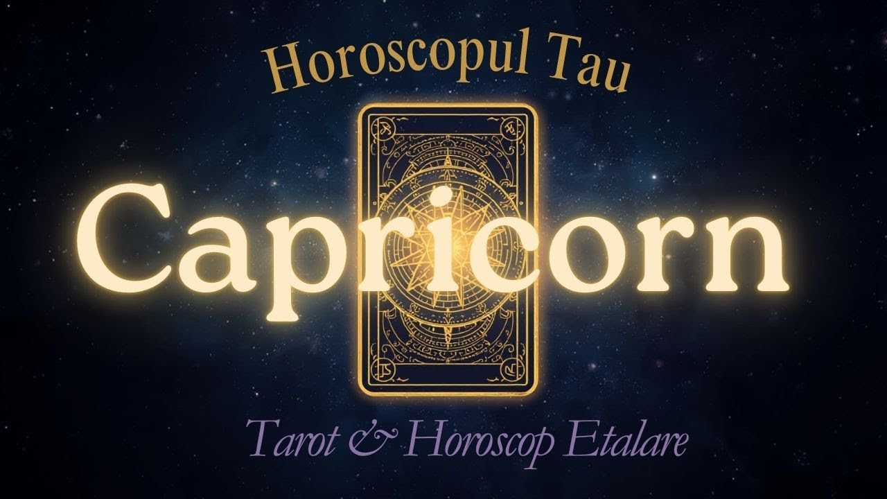 CAPRICORN ♑️ — Energia vi se reînnoiește, iar acum puneți bazele unui lucru cu adevărat stabil.