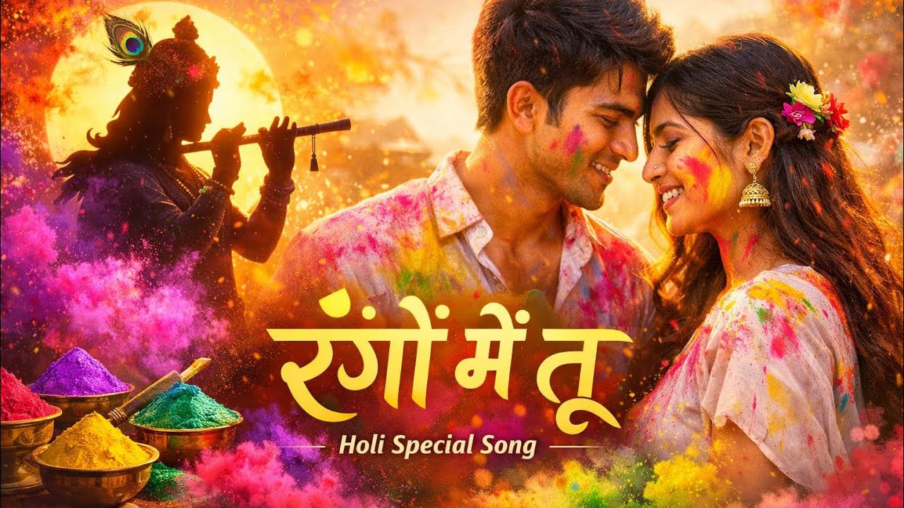 Holi Special Song 2026 🌸 Rangon Mein Tu | Romantic Holi Song | Happy Holi Music Video