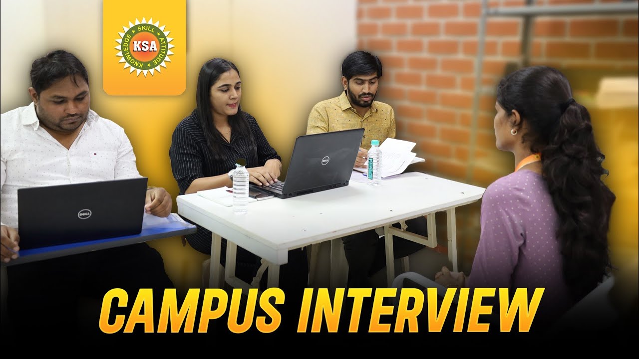 Campus Interview at KS Academy for KS Placement Services Students