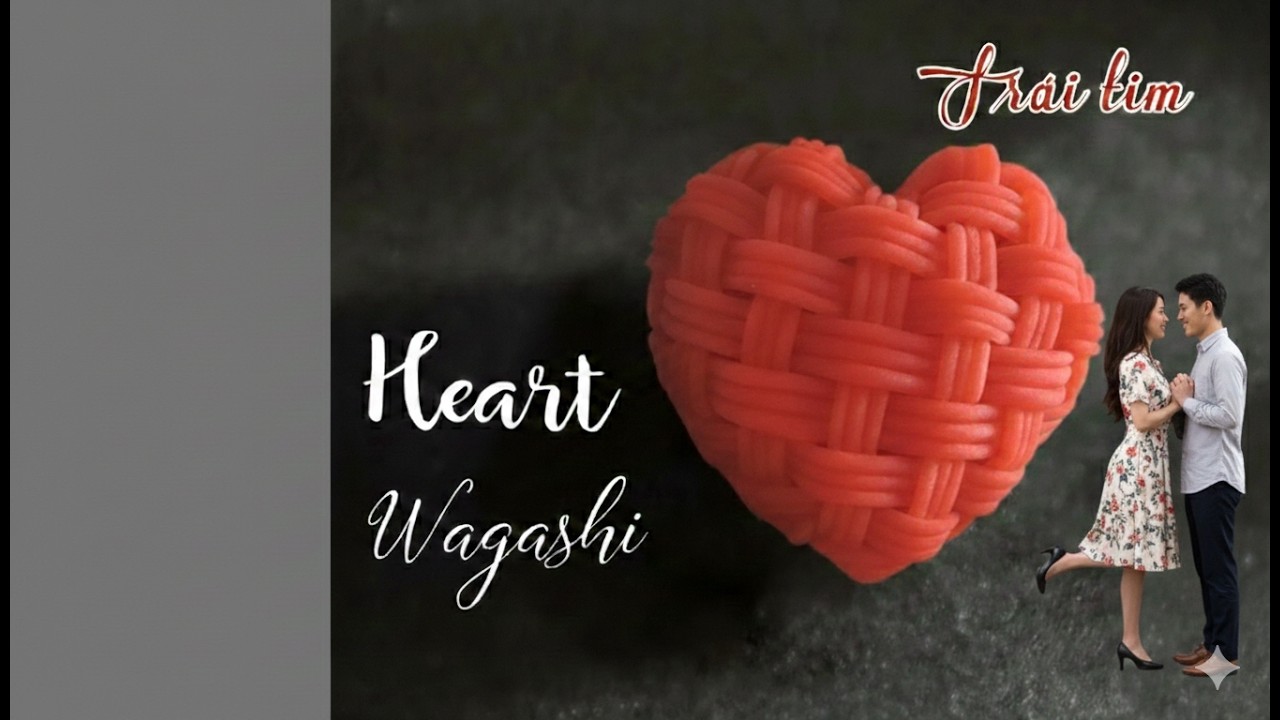 How To Make Valentine's Heart Nerikiri Wagashi
