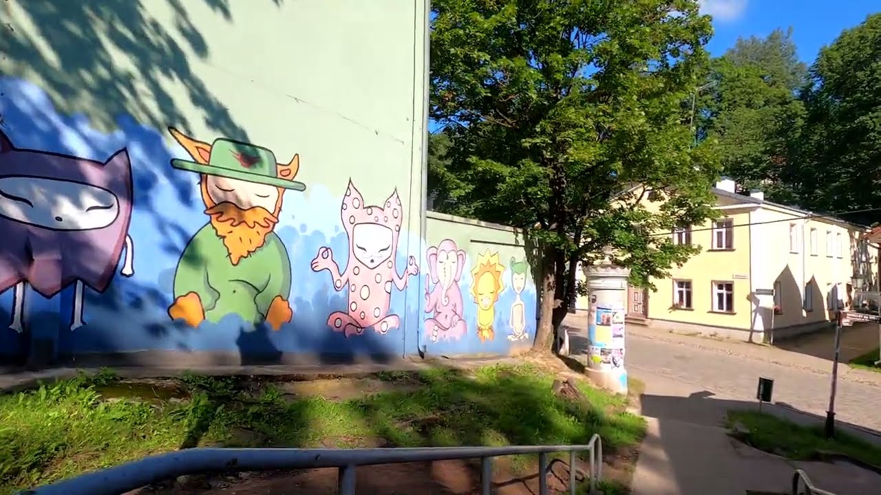 🇪🇪 Прогулка по Тарту, Эстония прт.1