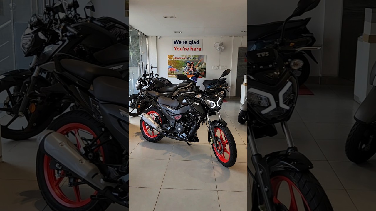 TVS Raider iGo Black #raider125 #raiderigo #raiderblack