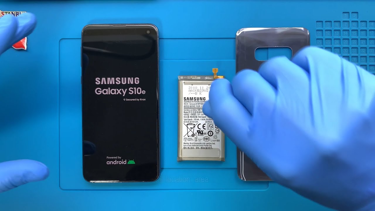 Замена аккумулятора Samsung Galaxy S10e