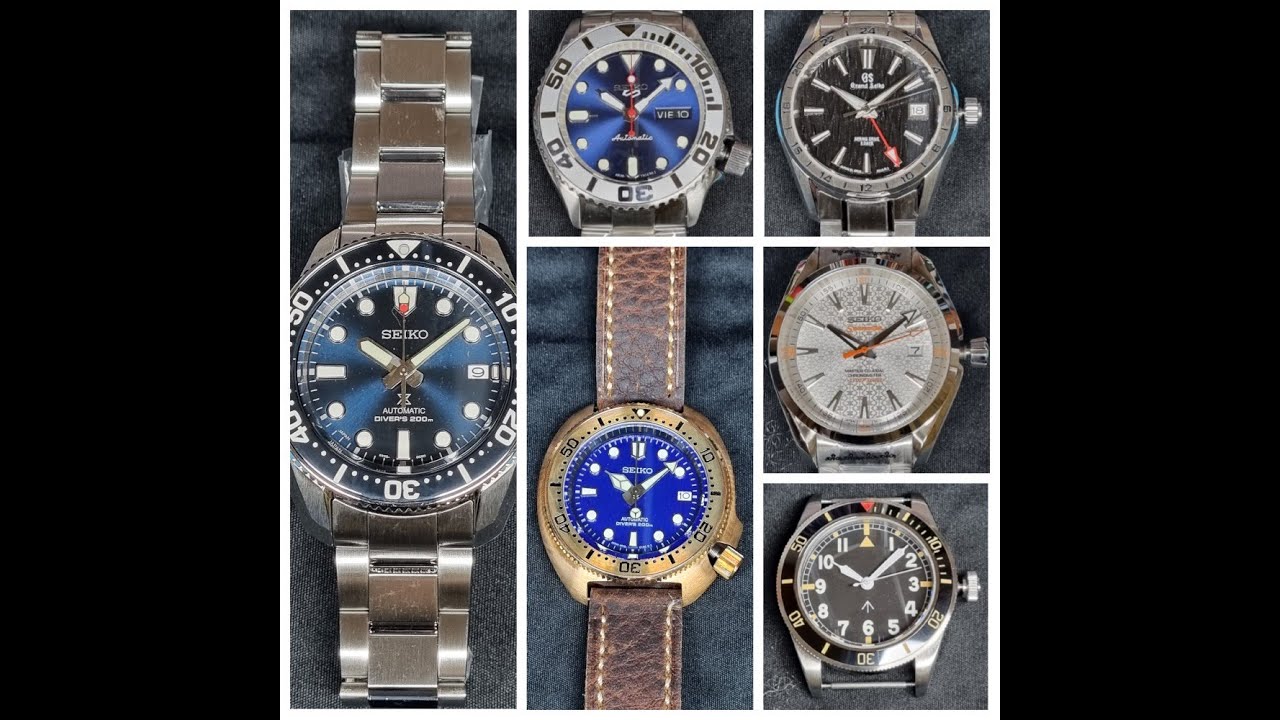 SEIKO Mod,s - МАССОВАЯ Сборка 6ти Часов Сразу!