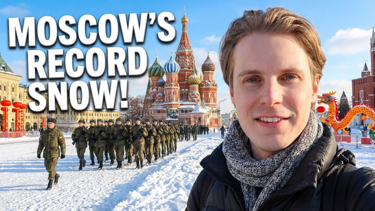 Russia’s Capital After a Record Snowfall