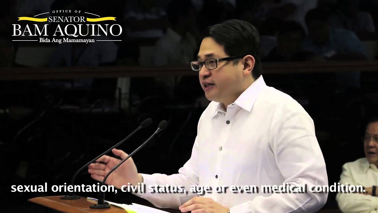 Sen. Bam Aquino's Privilege Speech: Accepting Pope Francis&rsquo; Challenge