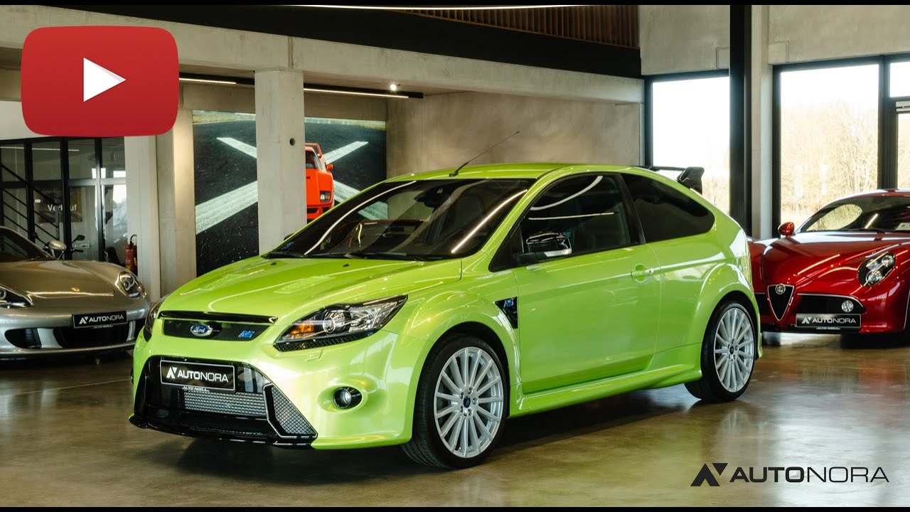 Ford Focus RS in Ultimate Green