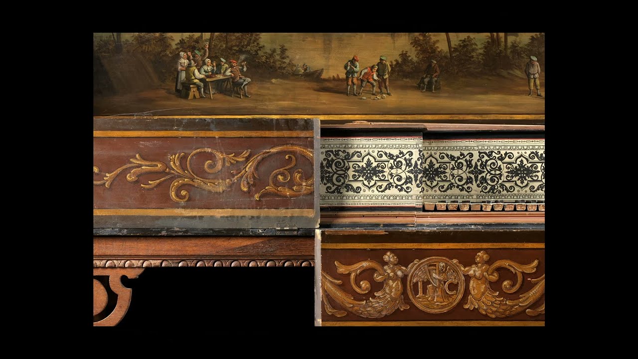 Couchet Virginal (Muselar, Vleeshuis, ca. 1650) - Gagliarda Napolitana (Valente) Jos van Immerseel