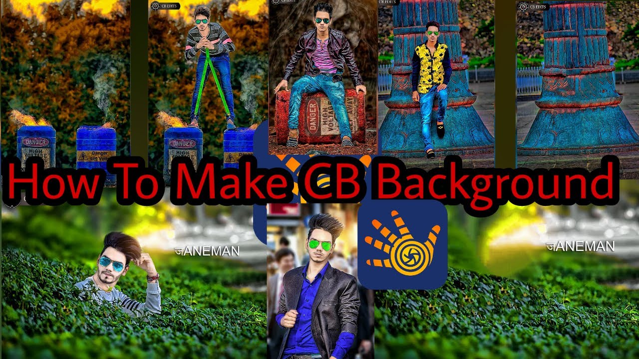 How to Make Cb Hd Background In 1 click/ Gopal Pathak 2019 /Handy photo App