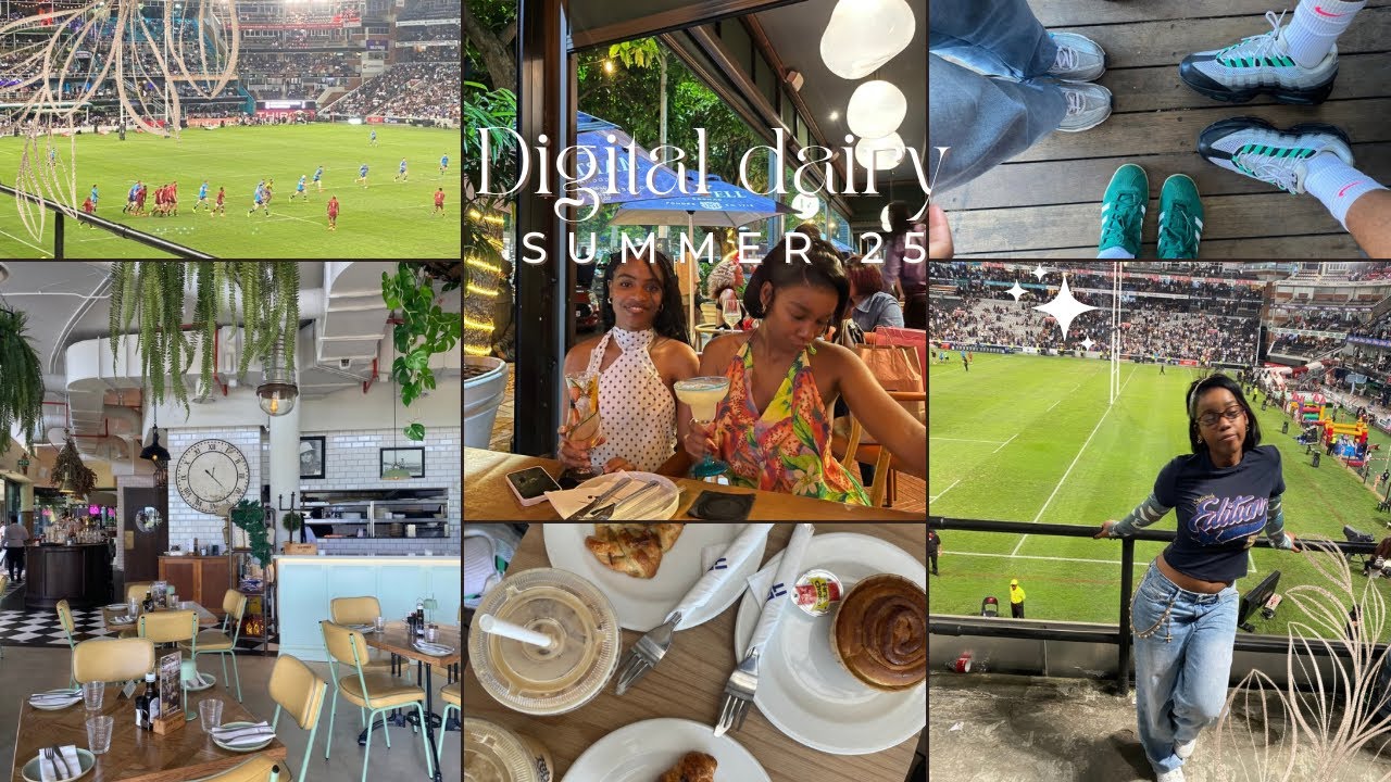 Digital Dairy #vlog : Summer 25| Eating out| Hiking| Rugby game