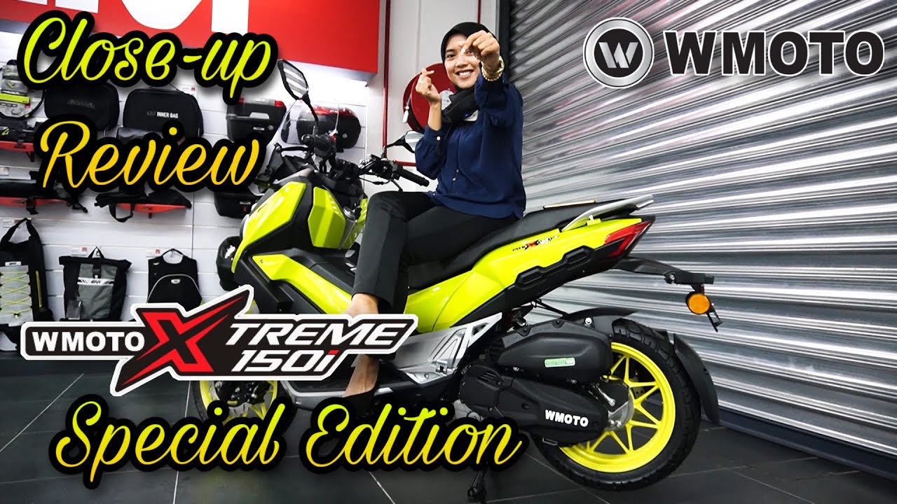 Wmoto Xtreme 150i Special Edition..Close-Up Review