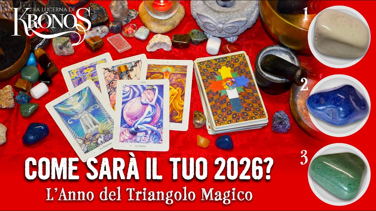 Come sarà il tuo 2026? 🔮 l’anno del 𝗧𝗿𝗶𝗮𝗻𝗴𝗼𝗹𝗼 𝗠𝗮𝗴𝗶𝗰𝗼 🔥 #tarocchi #tarocchi2026 #futuroprossimo
