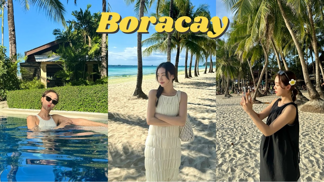 [VLOG] 3박4일 보라카이🏝ㅣ헤난가든 리조트ㅣ제트스키&호핑투어🐠ㅣ선셋세일링
