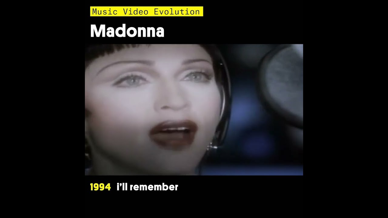 Madonna - music evolution history
