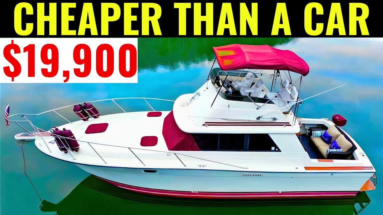 15 подержанных яхт, которые стоят дешевле вашего автомобиля (менее 30 000 долларов)