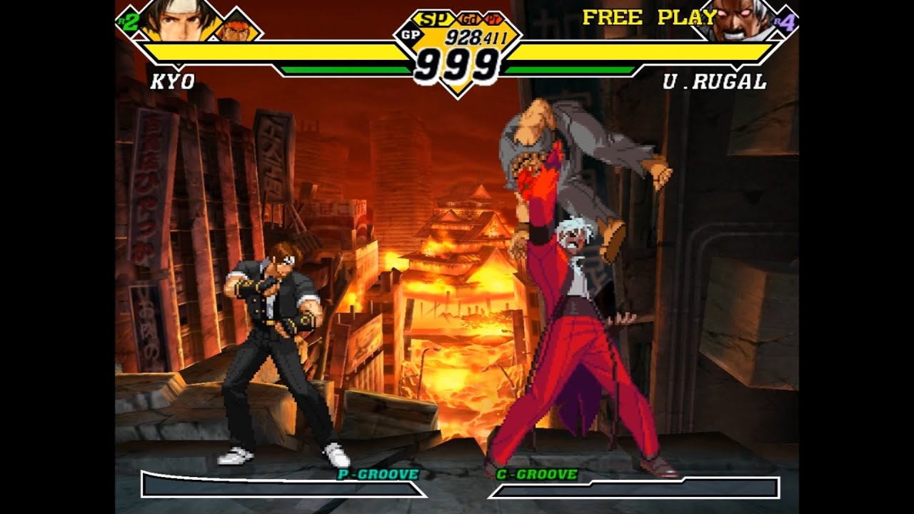 Capcom vs SNK 2 - God Rugal boss