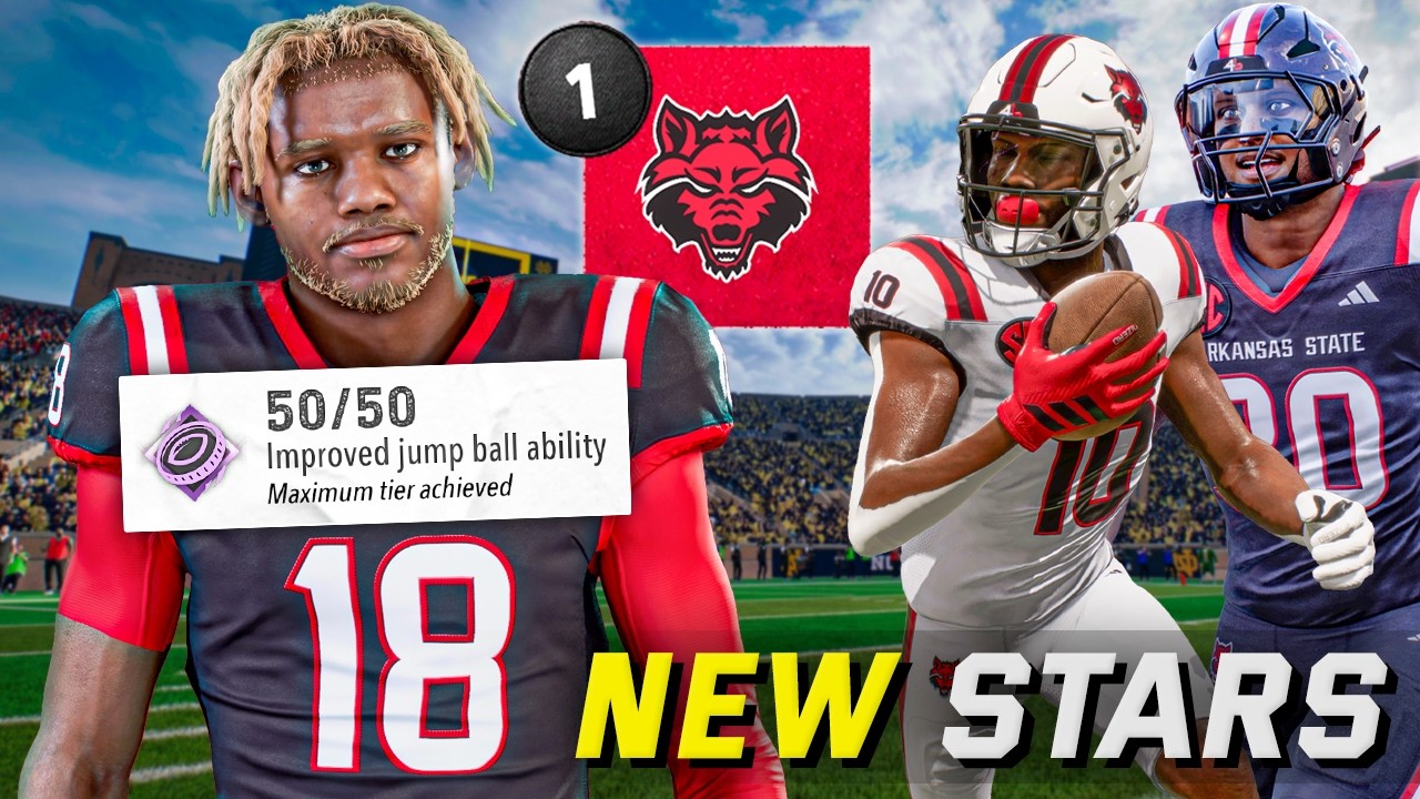 Новые звёзды и новый облик команды... | College Football 26 Dynasty | 86