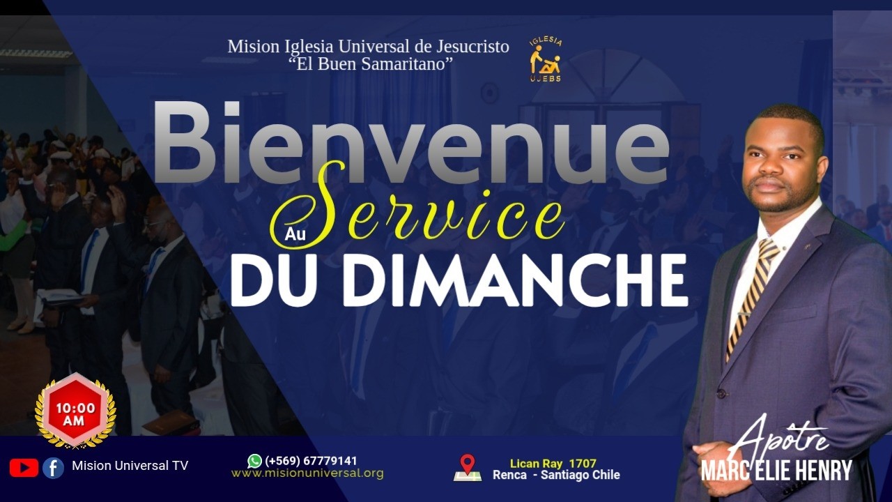 Service  du dimanche |01/03/2026 | Mission Eglise Ujebs | Apôtre Henry
