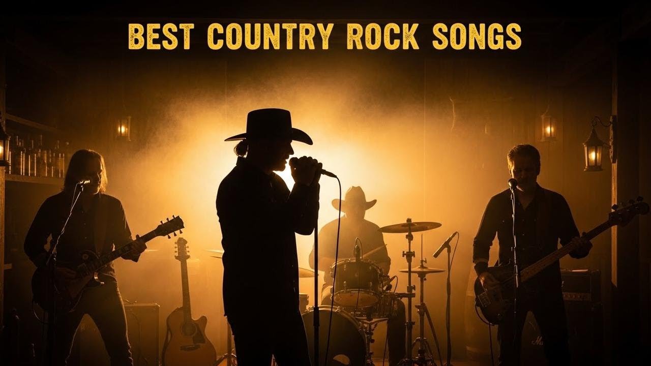 Country Rock Warm Nights 2026 🎸 Whiskey Vibes & Guitar Glow | ZZ Top
