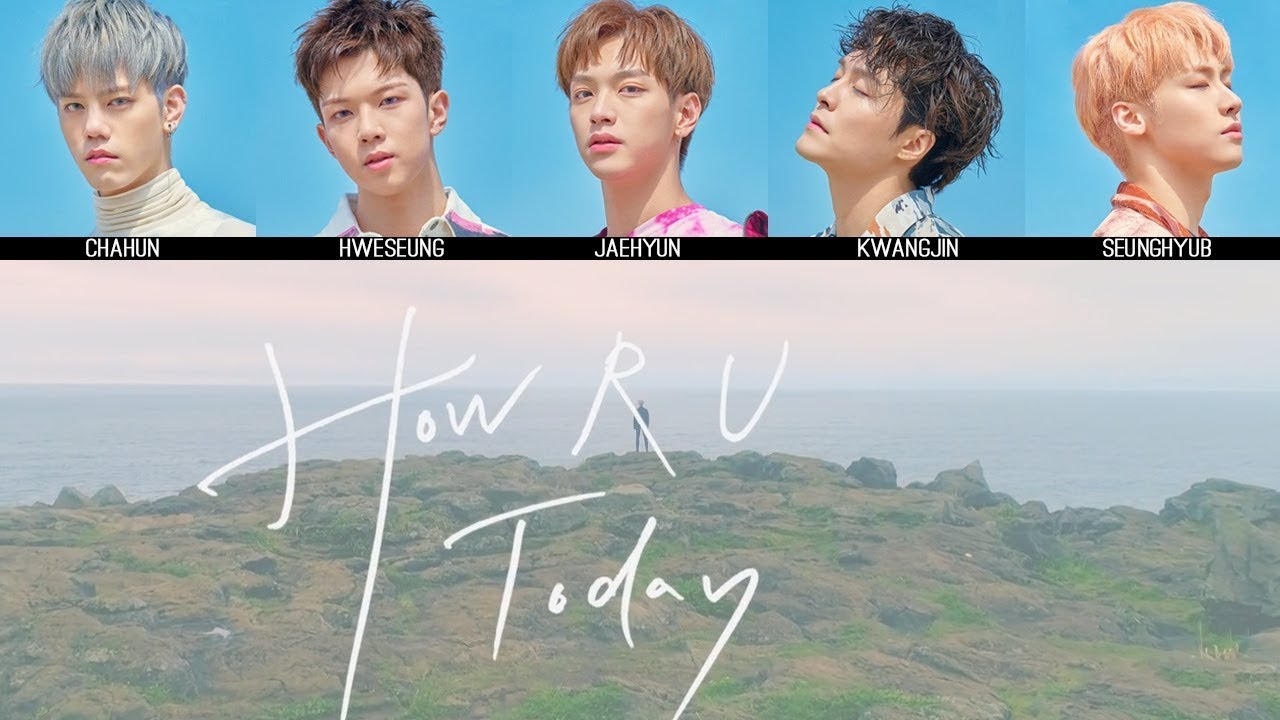 N.Flying - HOW R U TODAY MV + Lyrics Color Coded HanRomEng