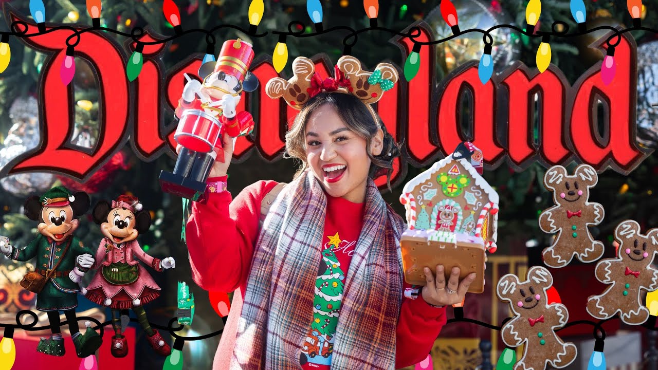 🎄 1ST DAY OF HOLIDAYS AT DISNEYLAND! 🎅🏼  | CHRISTMAS FANTASY PARADE| BELIEVE FIREWORKS ☃️