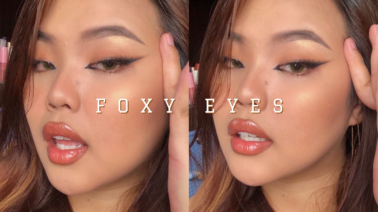 HOW TO: SMOKEY FOXY EYE 🦊 TUTORIAL FOR SMALL / ASIAN EYES  ♡