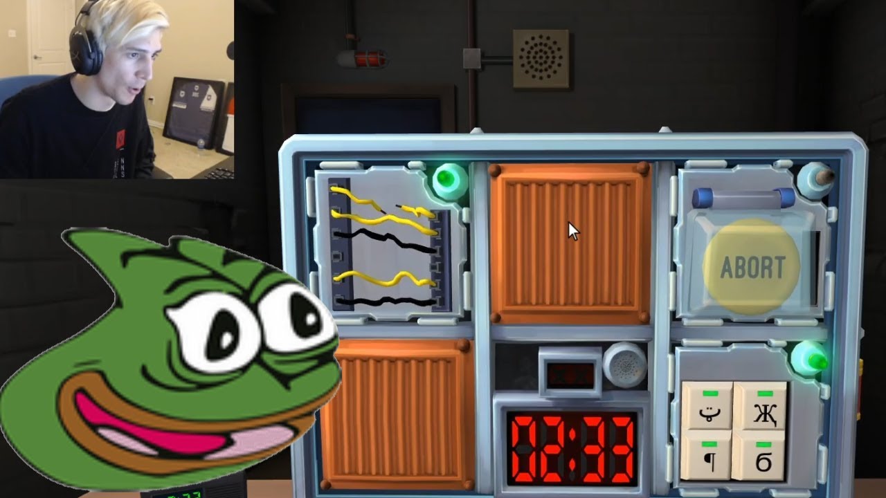 xQc and Poke Play Keep Talking and Nobody Explodes | xQcOW