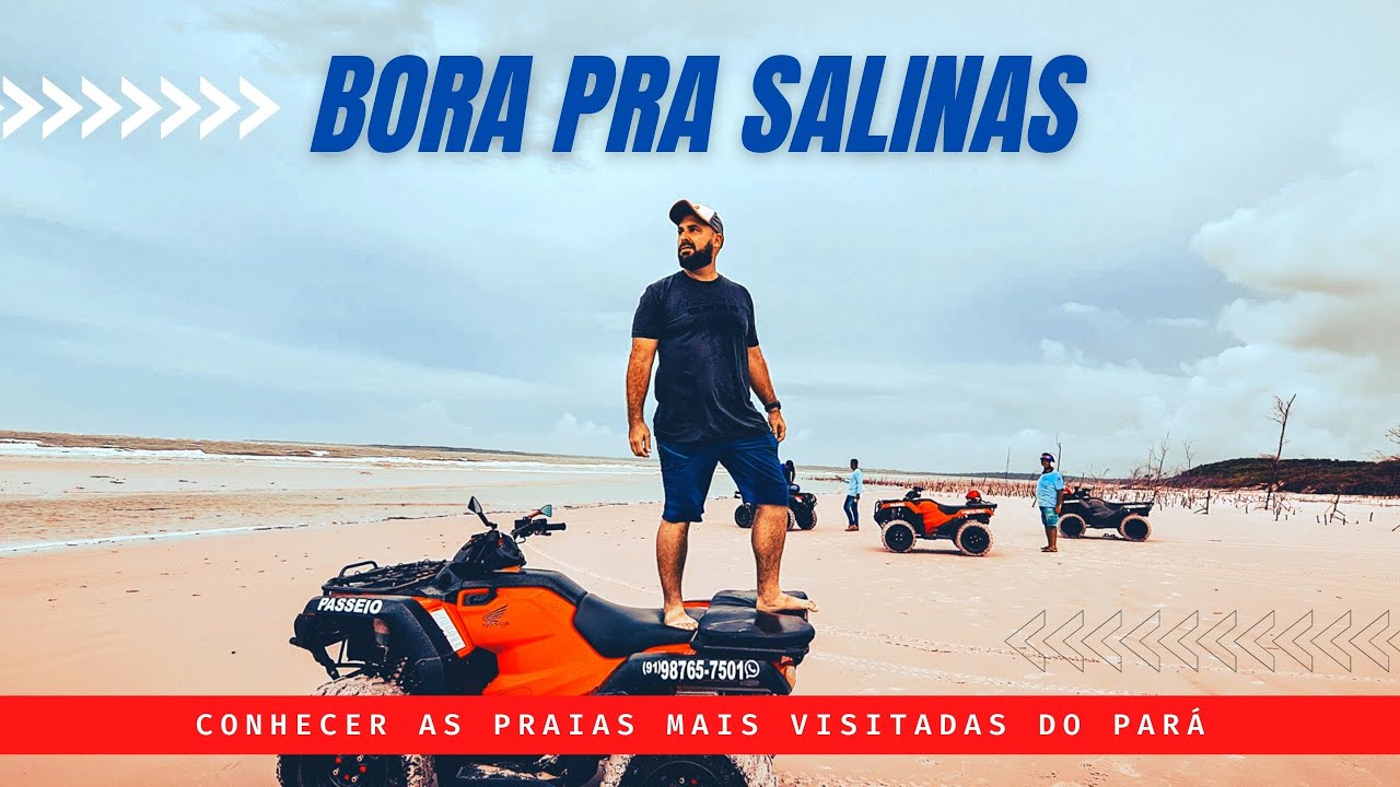 O QUE FAZER EM SALINAS NO PAR&Aacute; | AS PRAIAS MAIS LINDAS DO PAR&Aacute; | #SALINOPOLIS #SALINAS #GOPRO #4K