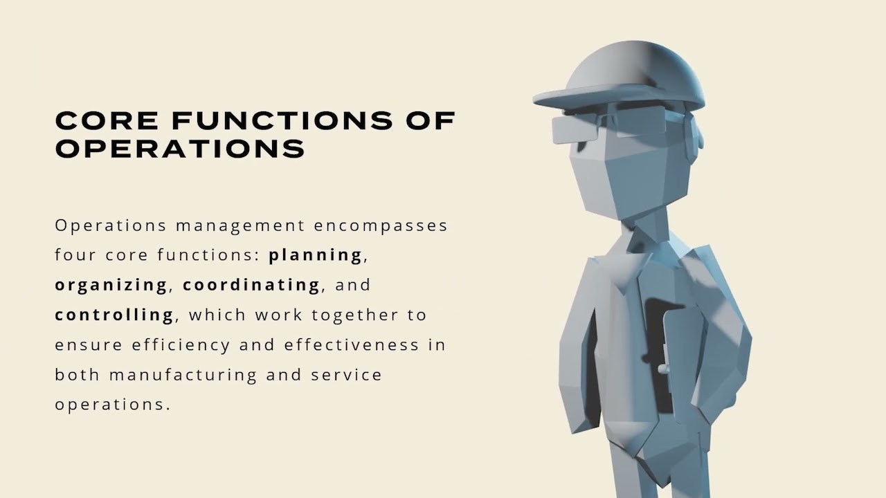Operations and Production (Departments and Duties)
