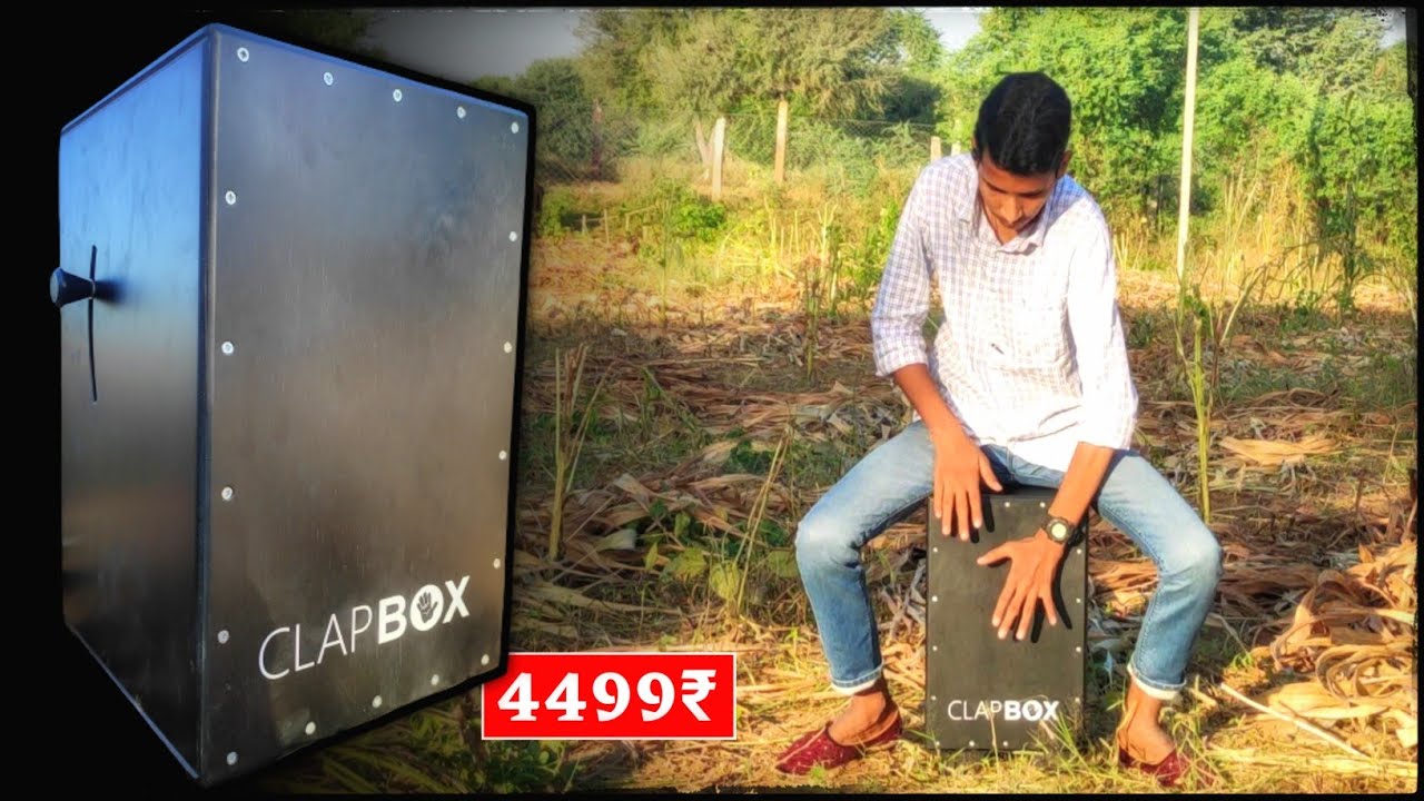 Best CAJON Under 5000 Rs | CLAPBOX CB-50 Adjustable Snare Cajon | Unboxing & Review | @The Kamlesh