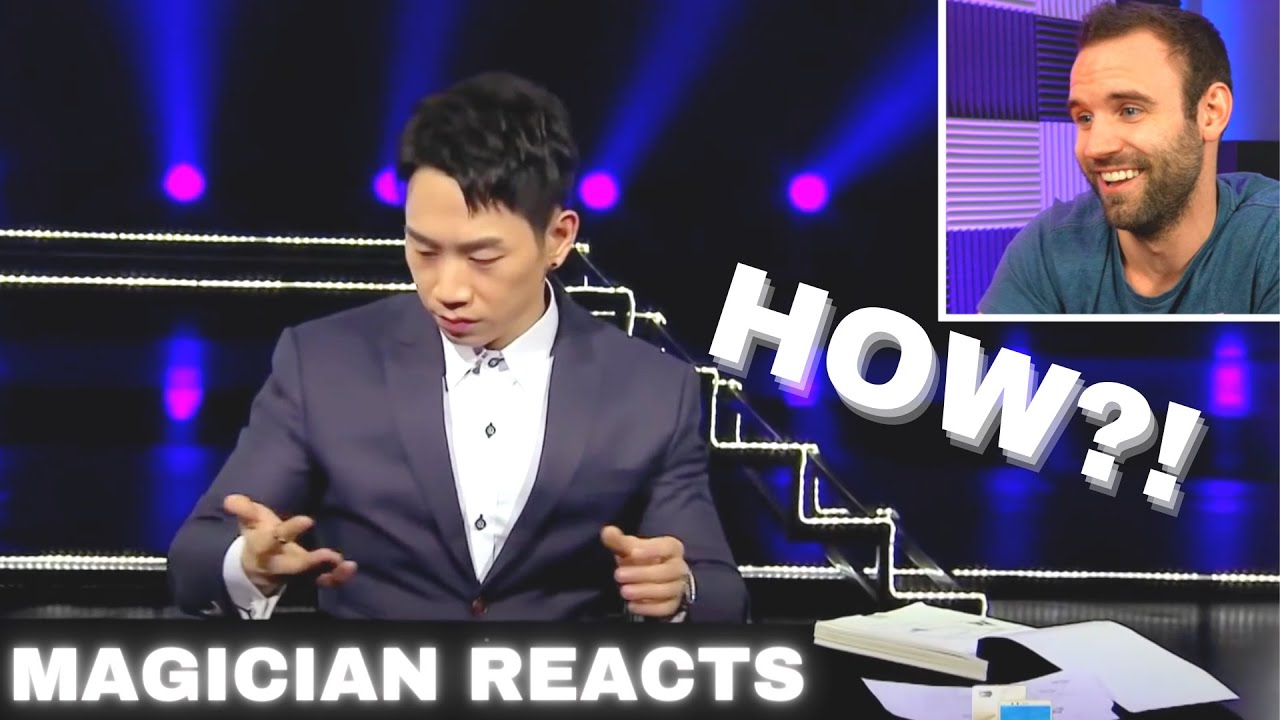 MAGICIAN REACTING TO PATRICK KUN | The Invisible Palm Act
