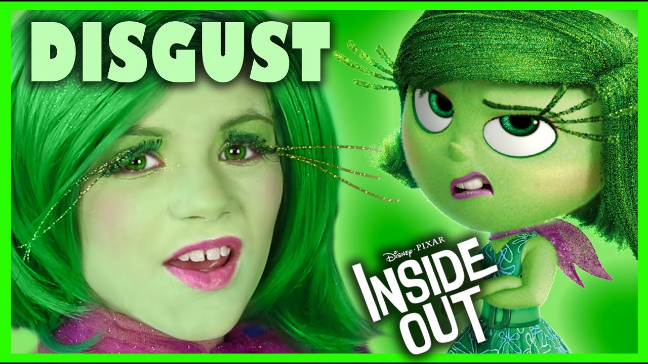 INSIDE OUT DISGUST MAKEUP TUTORIAL!  | DISNEY PIXAR COSPLAY! | KITTIESMAMA