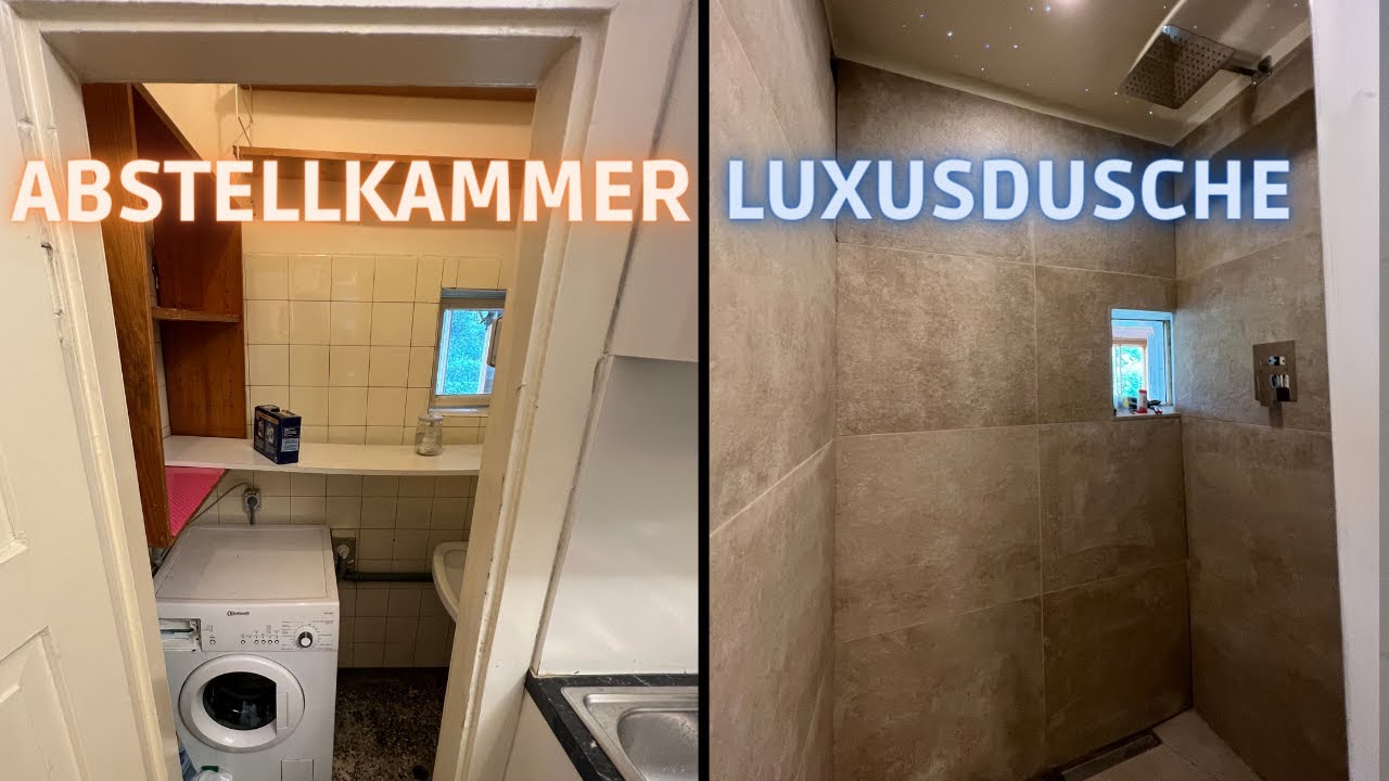 Barrierefreie Dusche selber bauen!!!